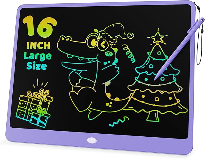KOKODI LCD Writing Tablet for Kids 16 Inch Colorful Doodle Board, Electronic by WhereKidsLearnThroughPlay