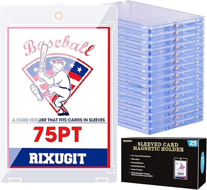 25-Pack One Touch Card Holders by Unknown