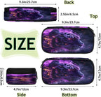 Pardick Tiger Animal Pencil Case，Big Capacity Pencil Pouch Coin Pouch - Image 4