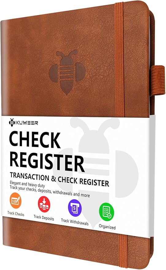 KUMEER Check Register – Elegant Check Registers by KUMEER