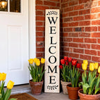 Farmhouse Wooden Merry Christmas Welcome Sign Stand - Image 3