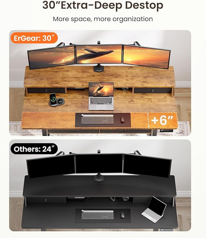 ErGear Electric Standing Desk - Image 6