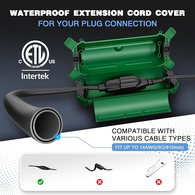 Flemoon Outdoor Extension Cord Safety Cover - Image 2