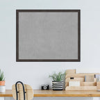 Amanti Art Black Framed Magnetic Board 35x43 X-Large Vision Board - Image 5