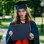 Diploma Cover 8.5” x11” Diploma Holder of Graduation Leatherette Padded - Image 7