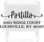 Custom Address Stamp Personalized Self Inking Stamps Custom Return Address - Image 2