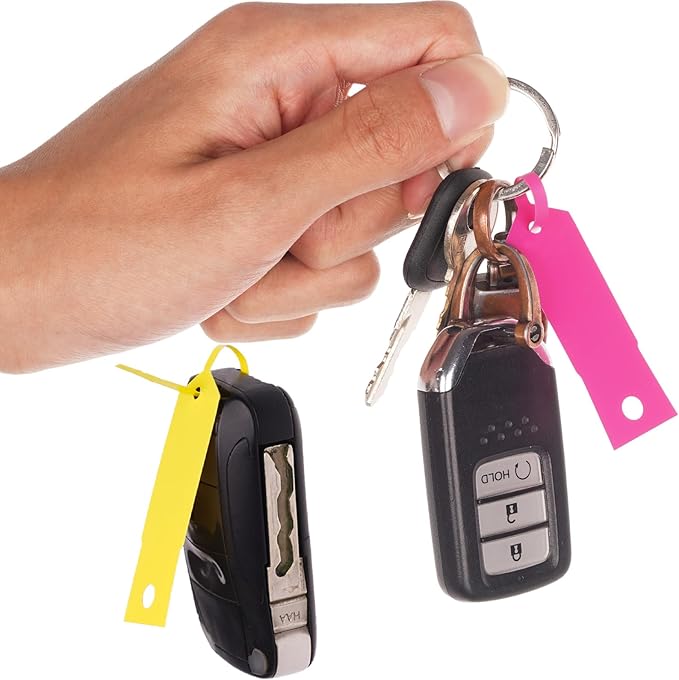 Self Locking Arrow Key Tags 1, 000 Per Pack Size 4 1/2" x 3/4", Plastic Car Key - Image 4