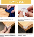 20 Pack Table Corners, Corner Guards, Corner Protectors, Baby Proof Corner - Image 3