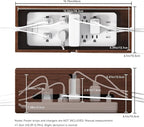 HomeBliss Large Cable Management Box-Stylish Wire Organizer, Wire Concealer and - Image 3