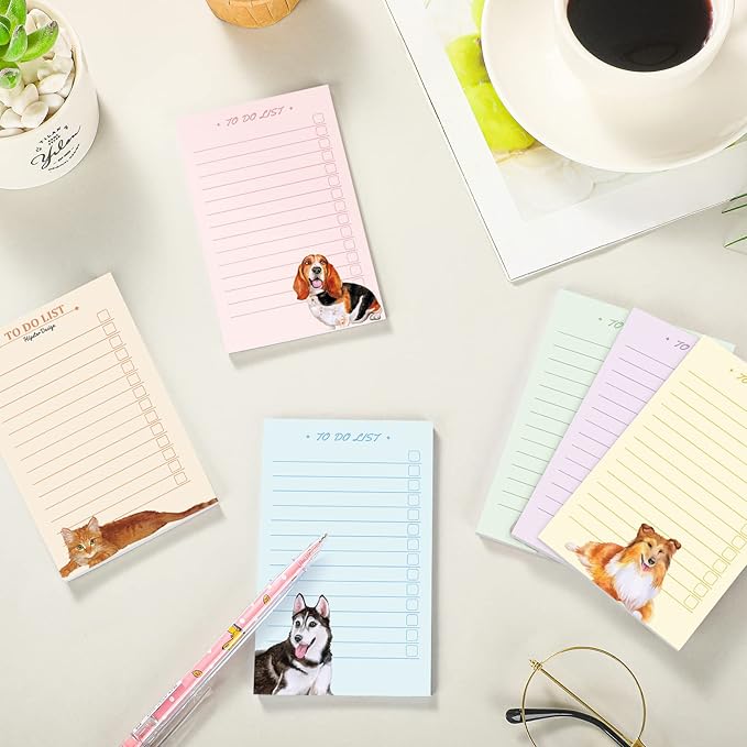 300 Sheets to Do List Notepad Daily Checklist Sticky Notes Cute Undated Memo - Image 3