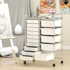 Giantex 15 Drawer Rolling Cart - Image 2