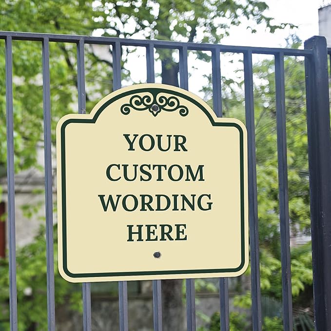 Custom Decorative Sign, Personalized Metal Sign - Image 4