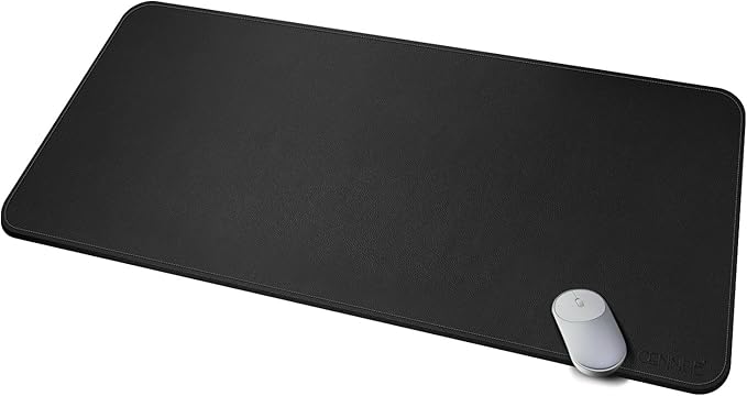CENNBIE Leather Desk Mat Pad Blotter Protector, Extra Large Desk pad, Laptop by CENNBIE