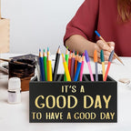 QZQE Inspirational Office Pen Pencil Holder Organizer - Image 2