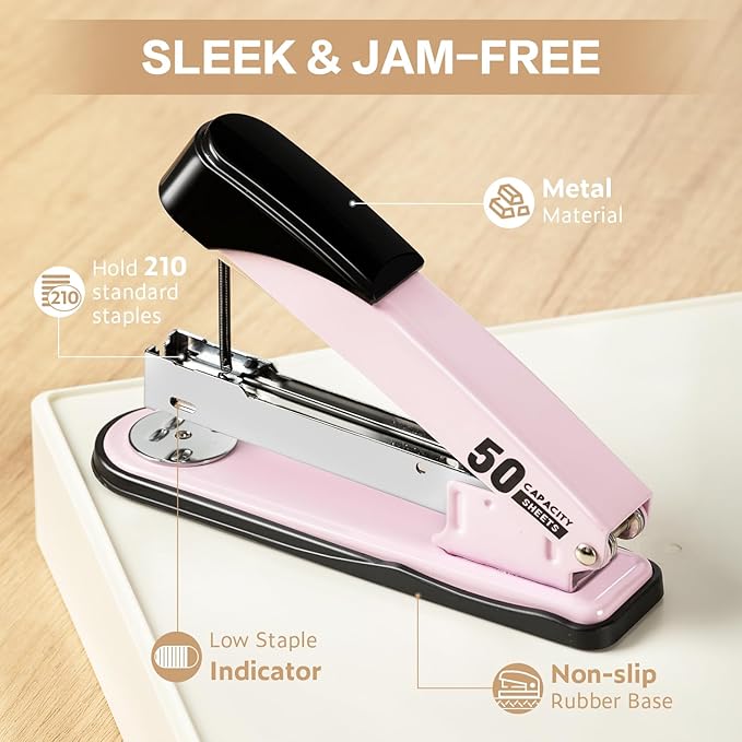 Deli Stapler Heavy Duty, Full Strip Staplers - Image 6