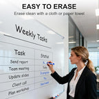 SUQJOY Dry Erase Markers, BulletTip Whiteboard Markers, Low Odor Thick Dry - Image 5