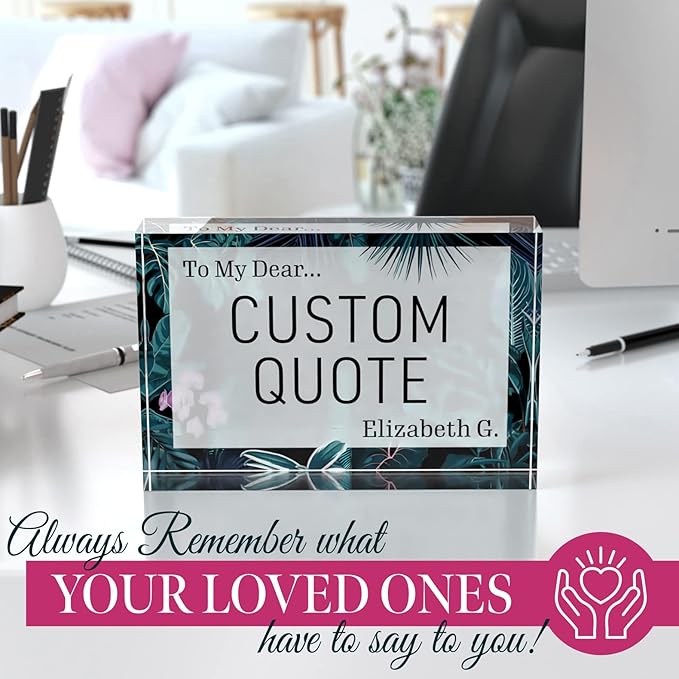 Custom Acrylic Sign Personalized, Custom Desk Name Plate, 18 Styles, - Image 5
