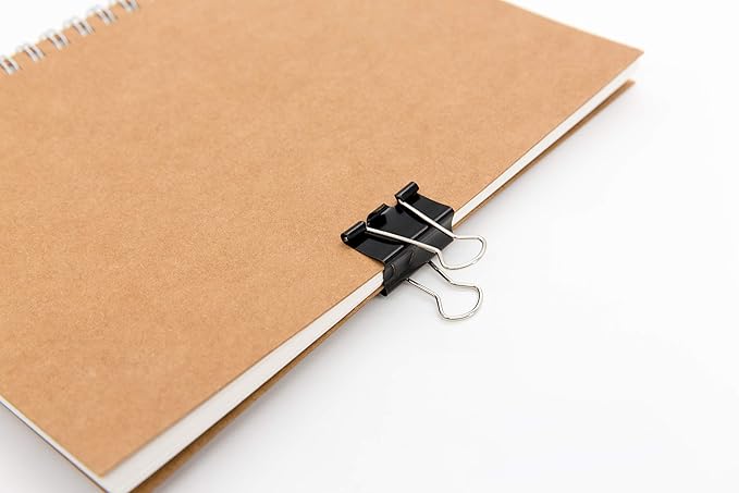 DSTELIN Binder Clips Paper Clamps Assorted Sizes 100 Count, X Large, X Small - Image 3