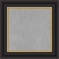 Amanti Art Black Framed Magnetic Board 22x22 Small Vision Board