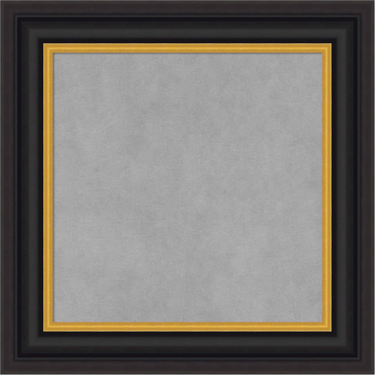 Amanti Art Black Framed Magnetic Board 22x22 Small Vision Board
