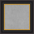 Amanti Art Black Framed Magnetic Board 22x22 Small Vision Board by AmantiArt