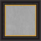 Amanti Art Black Framed Magnetic Board 22x22 Small Vision Board by AmantiArt