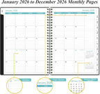 Planner 2026 - A5 Weekly & Monthly Planner Spiral Bound, January 2026 - - Image 4