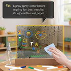 FRELWIM 13 x 9 Inch LED Drawing Writing Lumi Board - Image 6