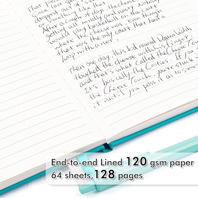 feela 8 Pack Notebooks Journals Bulk, Hardcover Notebook Classic Ruled Lined - Image 3