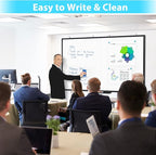 White Board Dry Erase 72x40, Large Magnetic Whiteboard Maxtek Dry Erase Boards - Image 6