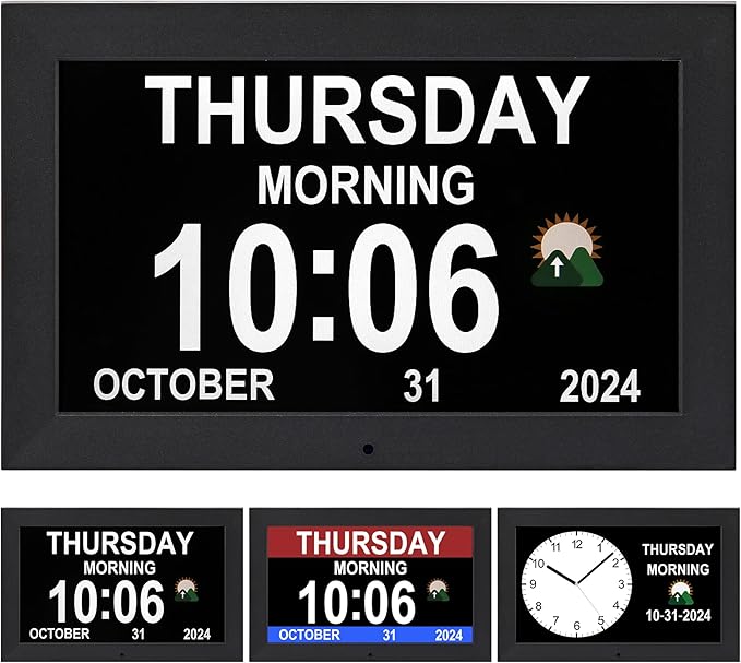 Memwake Digital Alarm Clock, Clock - Image 2