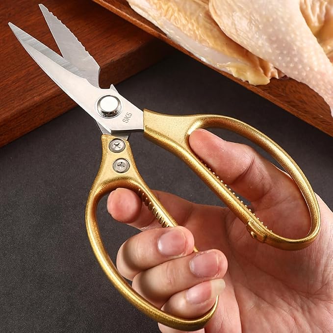 Kitchen Scissors All purpose, Have duty Stainless Steel Cooking Shears - Image 6