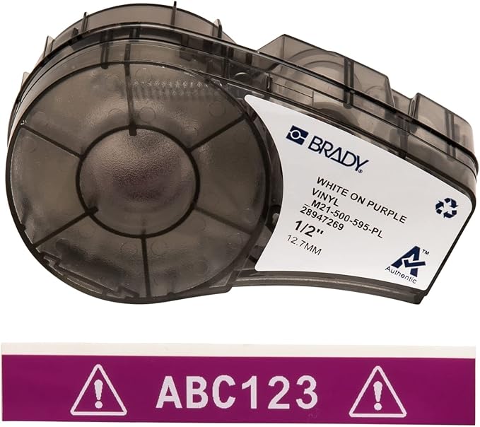 Brady Authentic All-Weather Vinyl Label by BradyCorp