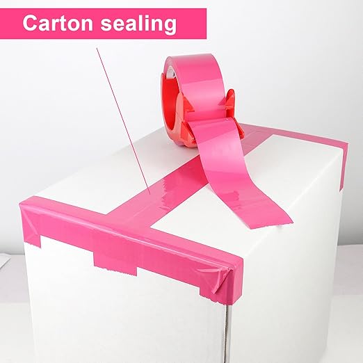 BOMEI PACK Heavy Duty 6 Rolls Colored Moving Tape - Image 5
