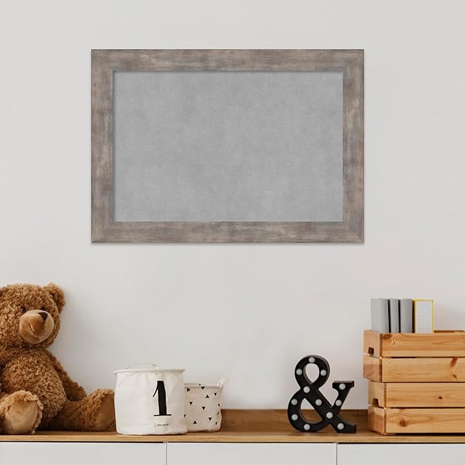 Amanti Art Silver Framed Magnetic Board 15x21 Small Vision Board - Image 5