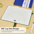 PERCUN Blank Journal Ntebook for Men & Women, 160 Pages Blank Journals for - Image 5