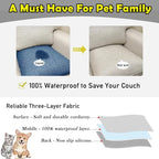 Couch Arm Covers, Waterproof Armrest Cover - Image 3
