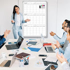 Lincia 36" x 24" Magnetic Vertical 3 Month Dry Erase Calendar - Image 6