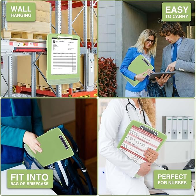 Sooez Clipboards with Storage, High Capacity Clip Boards 8.5x11 with Storage - Image 7