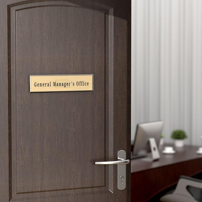 Acrylic 12 Pack Wall Name Plates Holder - Image 5