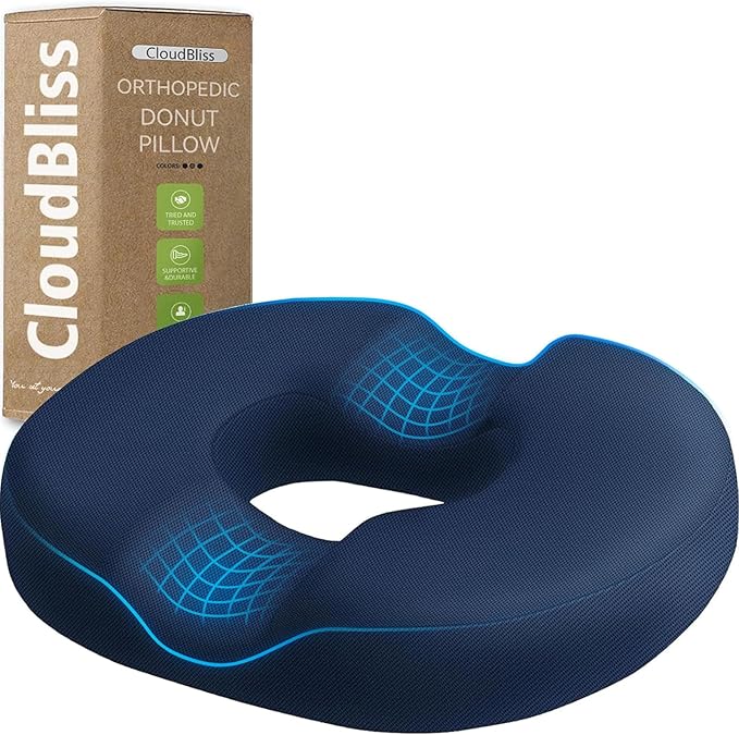 CloudBliss Donut Pillow Seat Cushion by CloudBliss