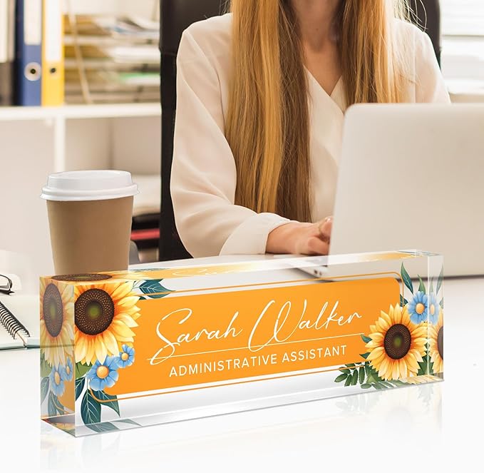 Custom Name Plate for Desk - Image 4