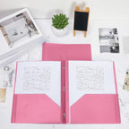 Lincia 100 Pcs Plastic Folders - Image 4