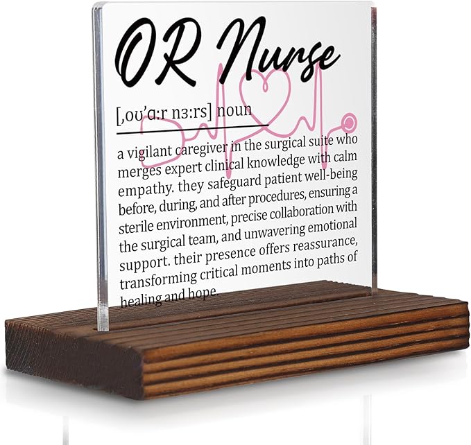 OR Nurse Gifts, Thank You Appreciation Gifts by Pariveca