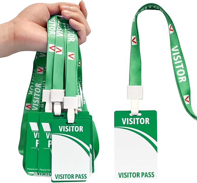 Visitor Badge Lanyards Volunteer Badge Holder - Image 8