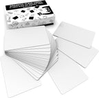 Attractivia Dry Erase Magnetic Labels 5.6 x 3.7 in, Dry Erase Magnets, by Attractivia
