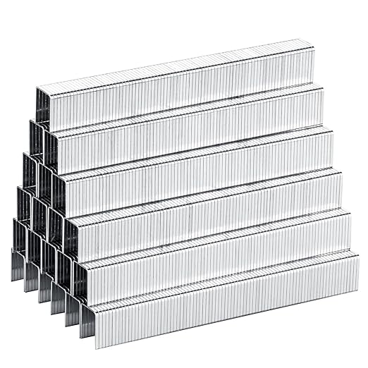 meite T-50 Stainless Steel Staples Marine, 9/16 Inch Heavy Duty Staples by meite