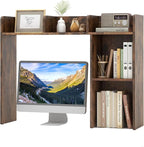 Tangkula Desktop Bookshelf, Countertop Storage Hutch by TANGKULA