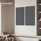 Olanglab Acoustic Panels 2 Pack, Fabric Wrapped Sound Proof Foam Panels - Image 8