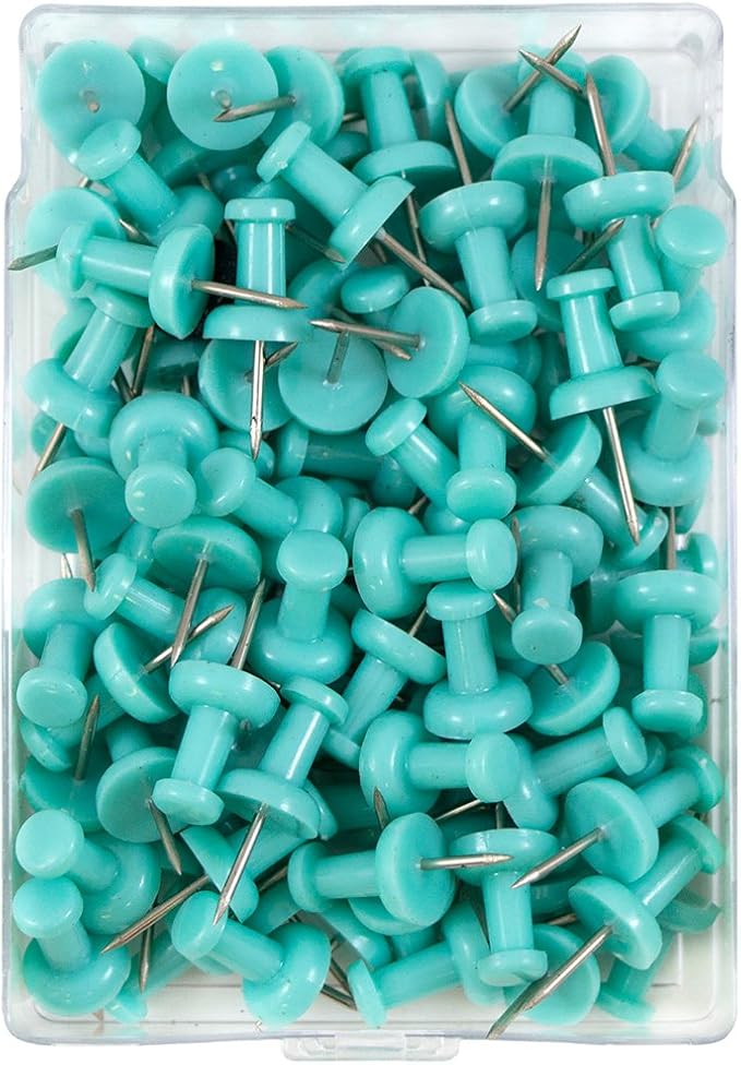 JAM PAPER Colorful Push Pins - Image 2